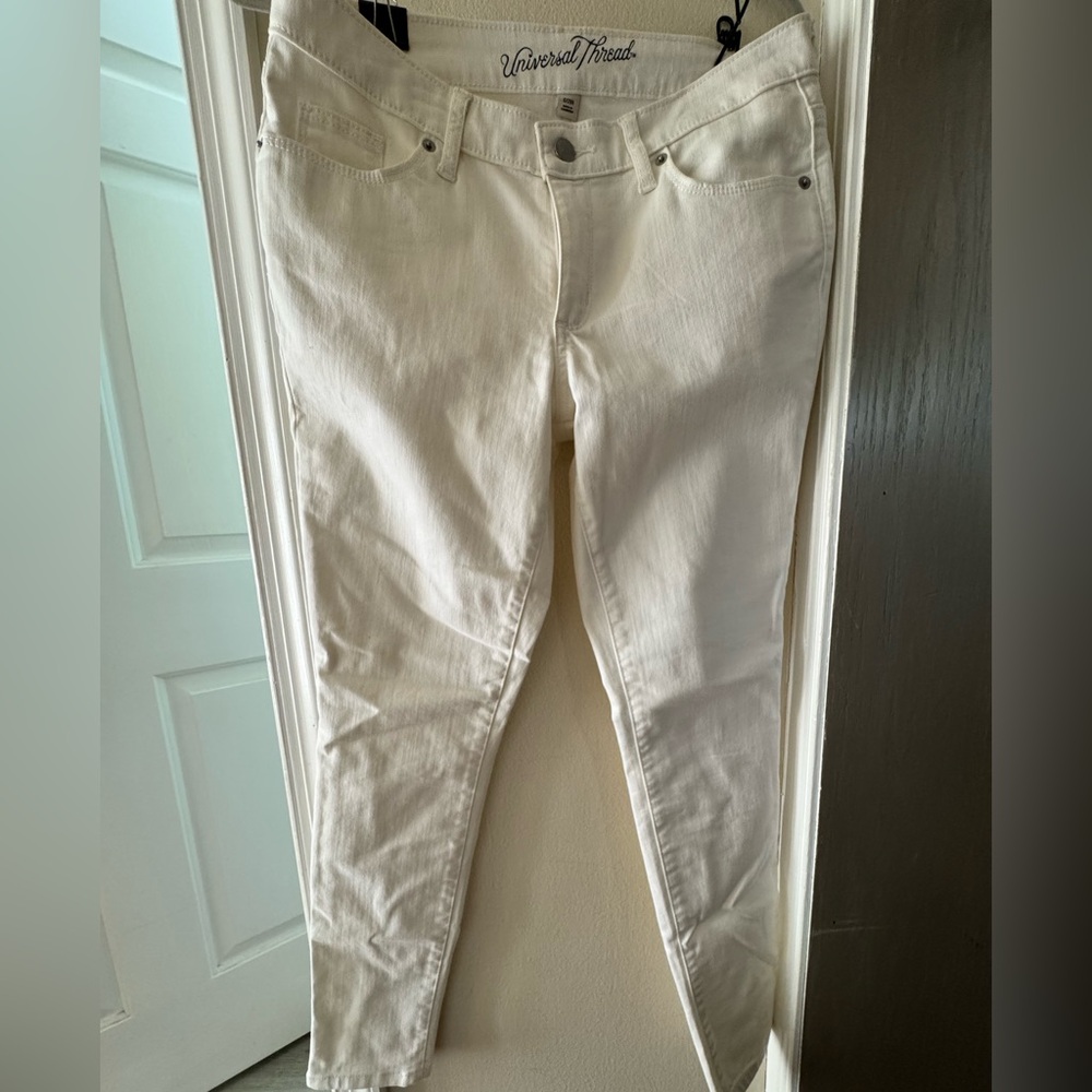 Universal Thread Off-White Denim Pants